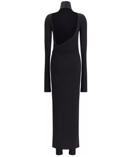 THE ANDAMANE Tessa Jumpsuit Dress - Black