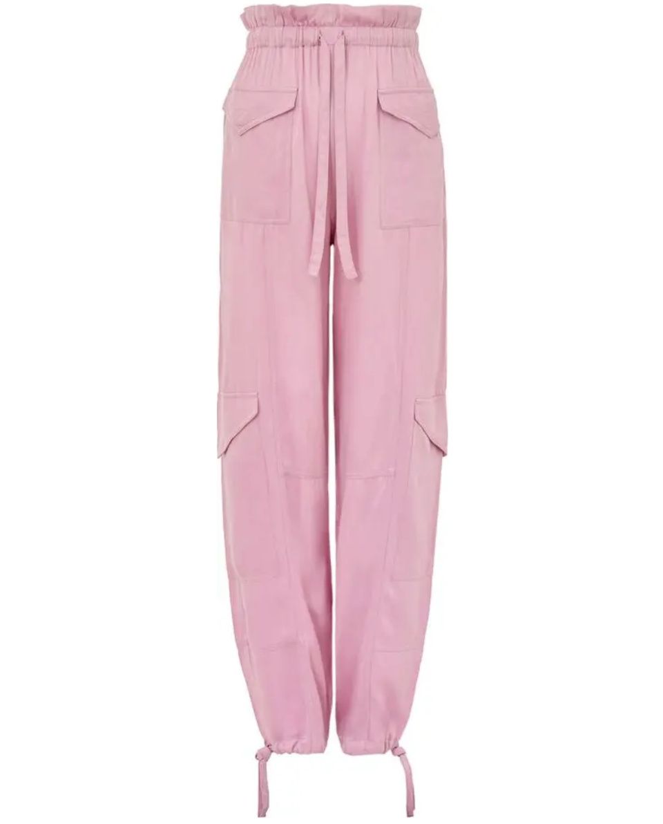 GANNI Drawstring Cargo Trousers