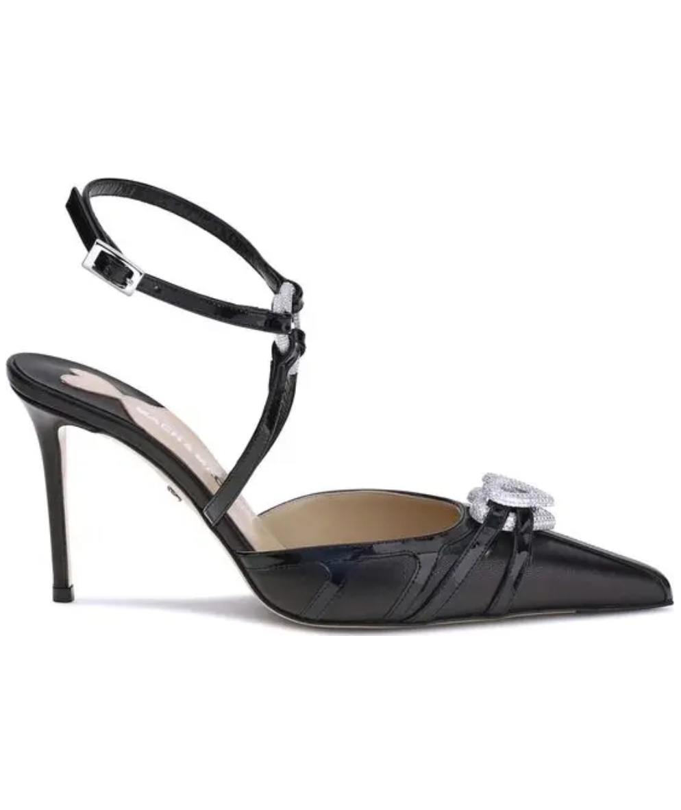MACH & MACH Double Heart Heel Pumps