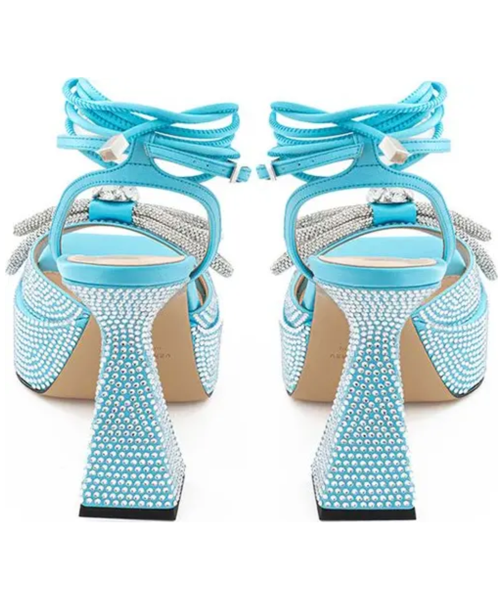 MACH & MACH Sydney Embellished Platform Sandals