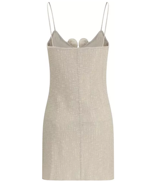 MAGDA BUTRYM Floral-appliqué Mini Dress