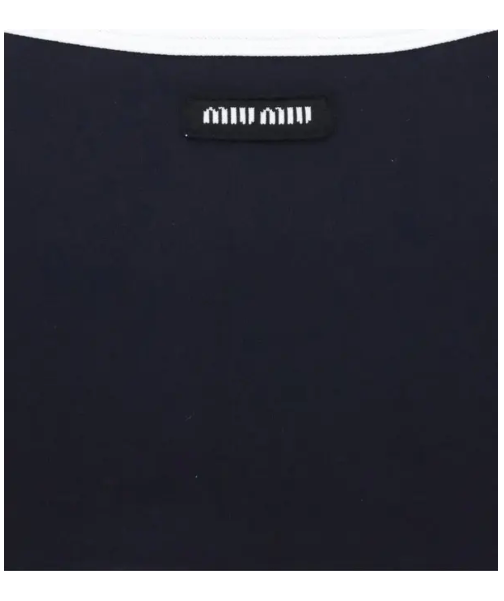MIU MIU Technical Knit Swimsuit