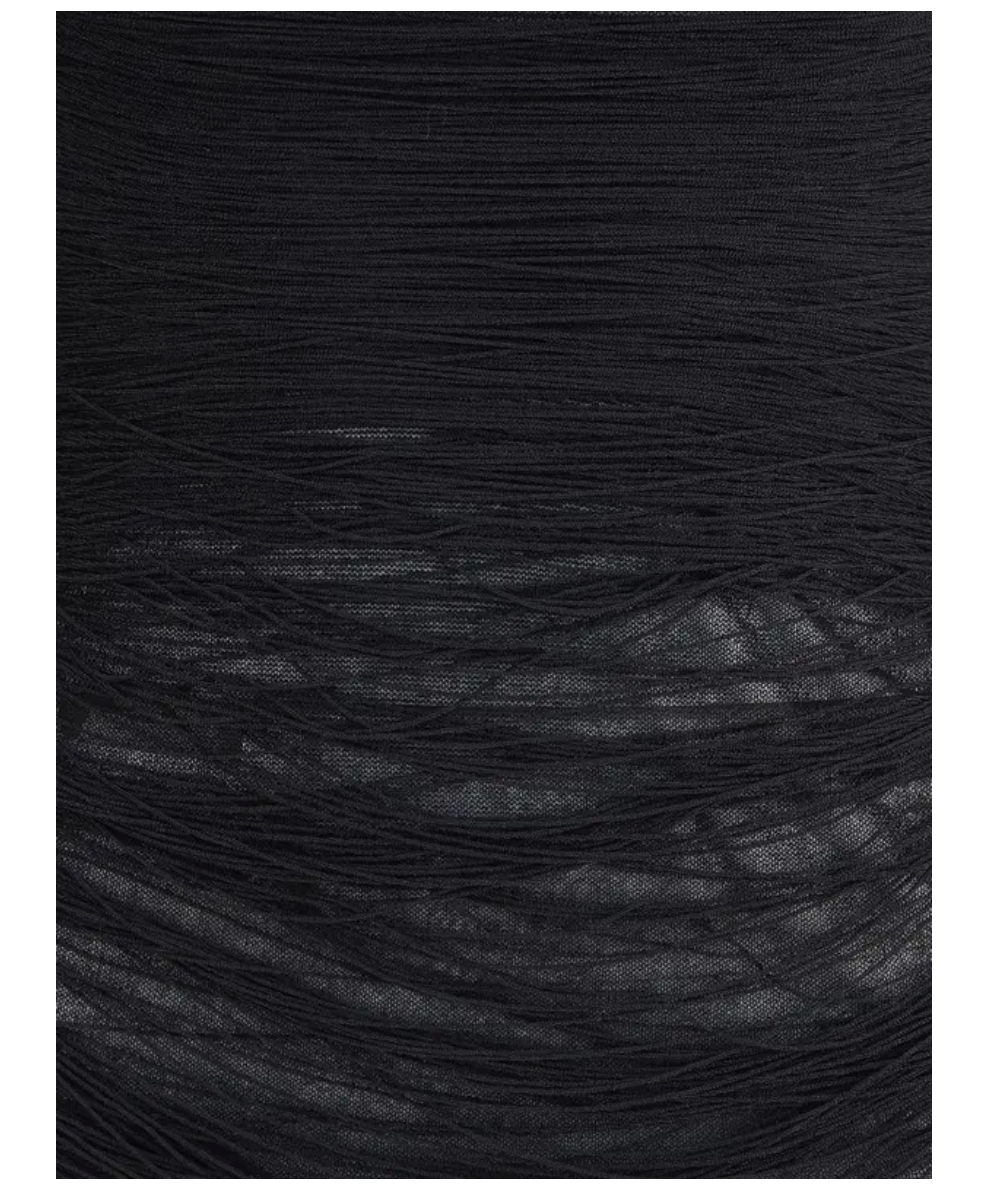 THE ATTICO Fringed Mini Dress