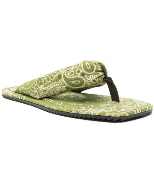 THE ATTICO Indie Bandana Thong Sandals