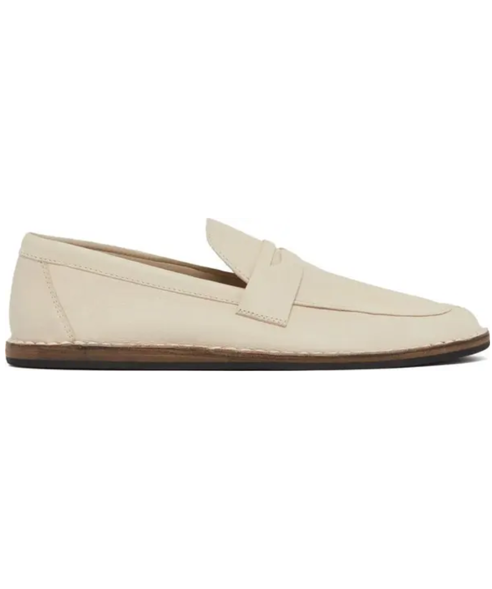 THE ROW Cary Leather Penny Loafers