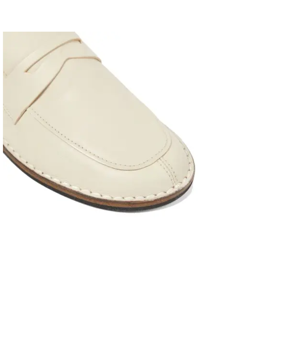 THE ROW Cary Leather Penny Loafers