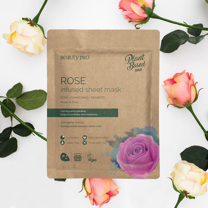 BEAUTY PRO Rose Infused Sheet MaskBEAUTY PRO Rose Infused Sheet Mask
