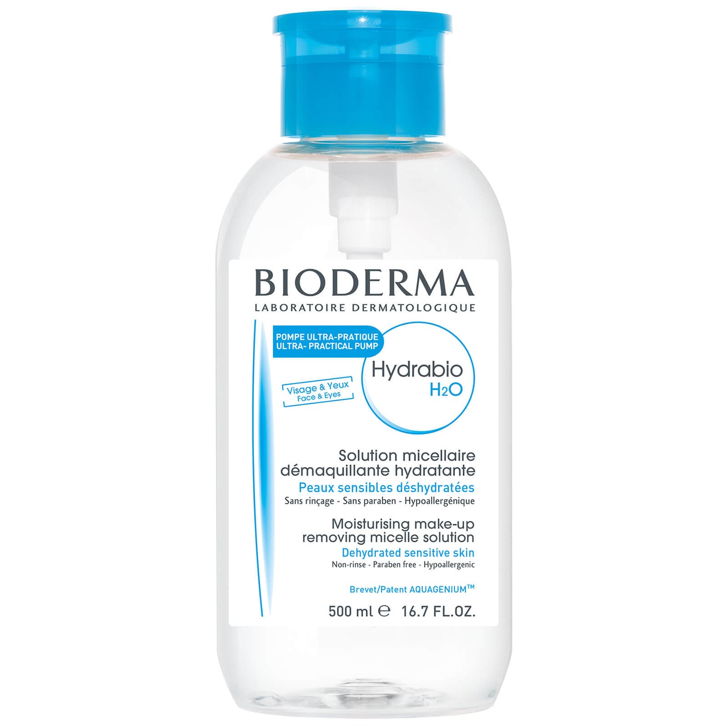 BIODERMA Hydrabio H2O Reverse Pump.