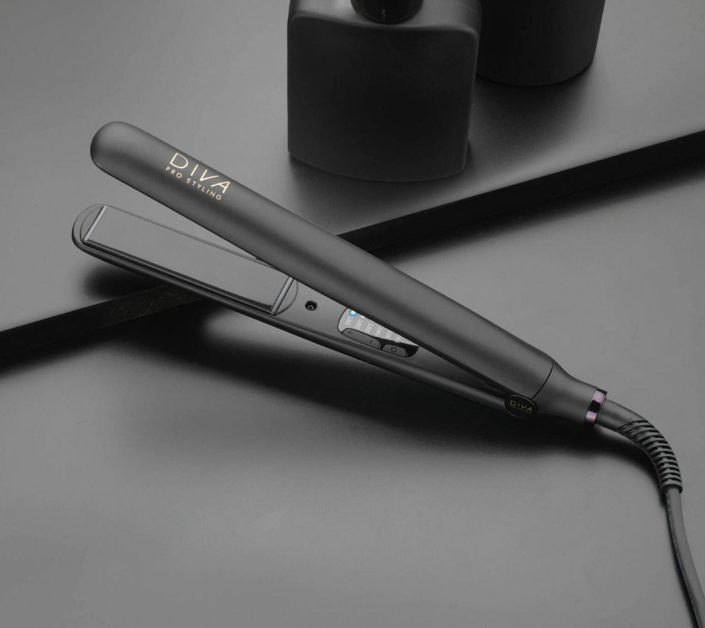 DIVA PRO STYLING Digital Straightener Styler - Onyx