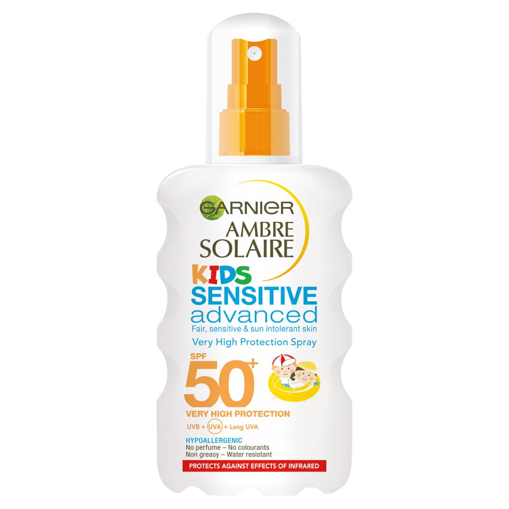 GARNIER Ambre Solaire Kids Sensitive Advanced Sun Protection Spray SPF50+