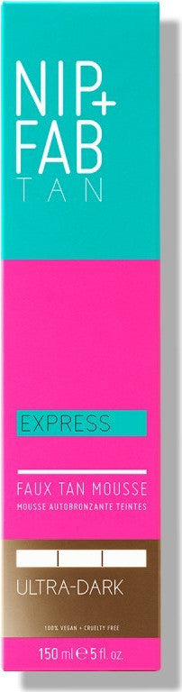 NIP + FAB Express Faux Tan Mousse - Ultra Dark