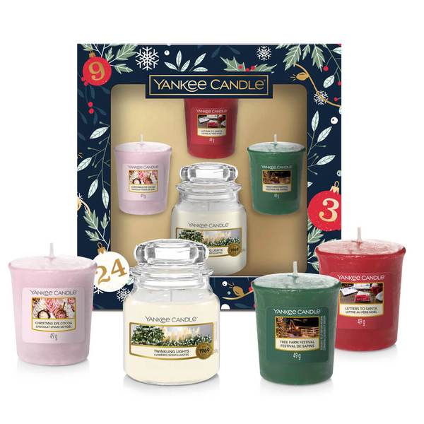 YANKEE CANDLE Countdown to Christmas Gift Set