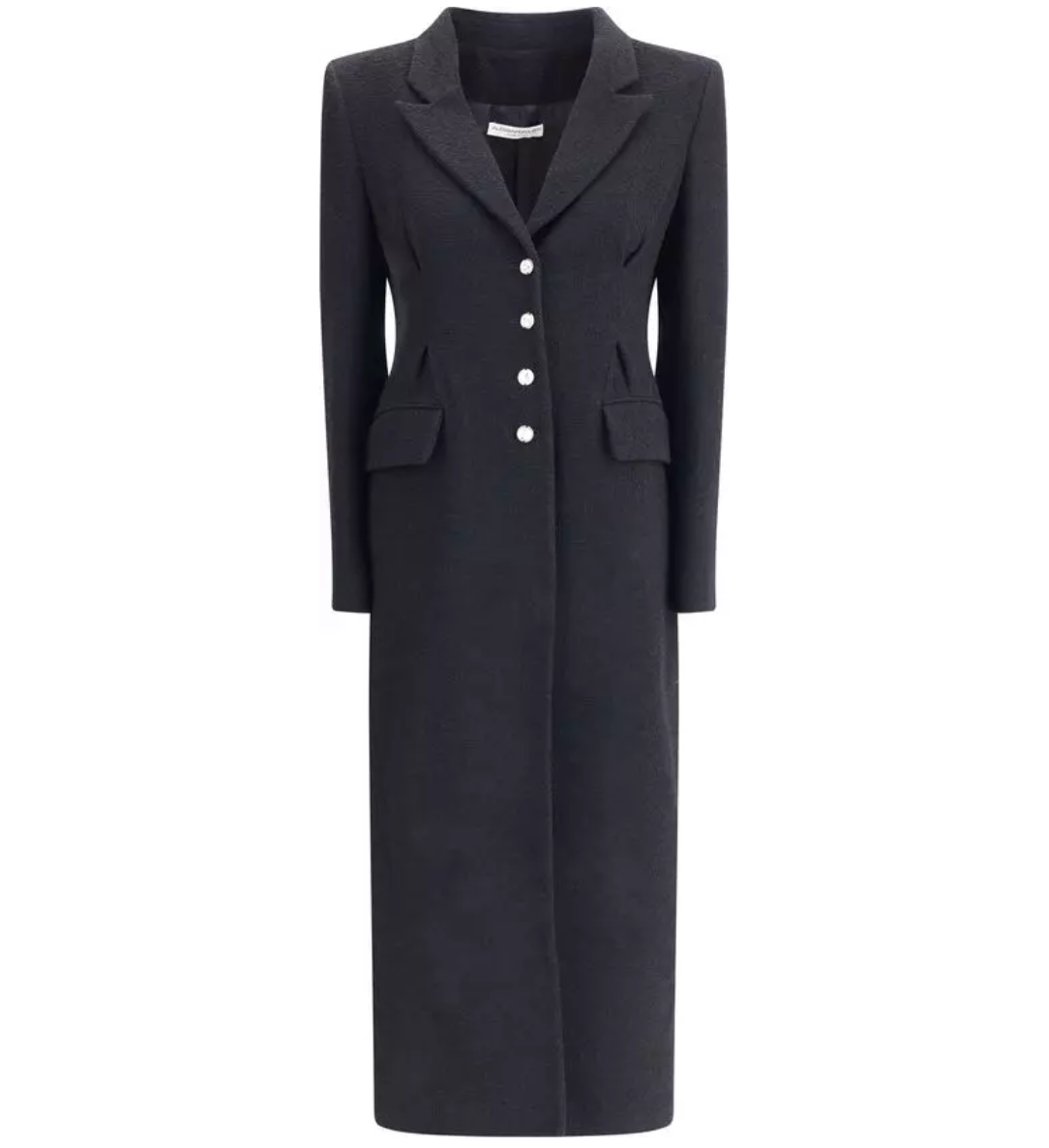 ALESSANDRA RICH Long Tweed Coat