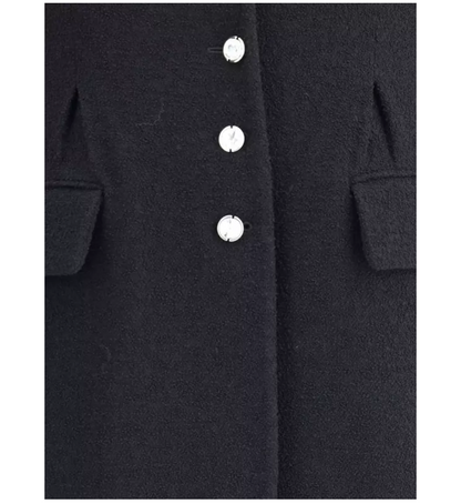 ALESSANDRA RICH Long Tweed Coat