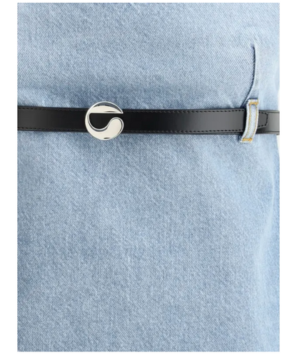 COPERNI Denim Belted Mini Dress