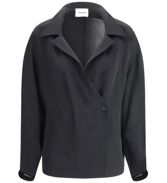 KHAITE Ashton Silk Shirt