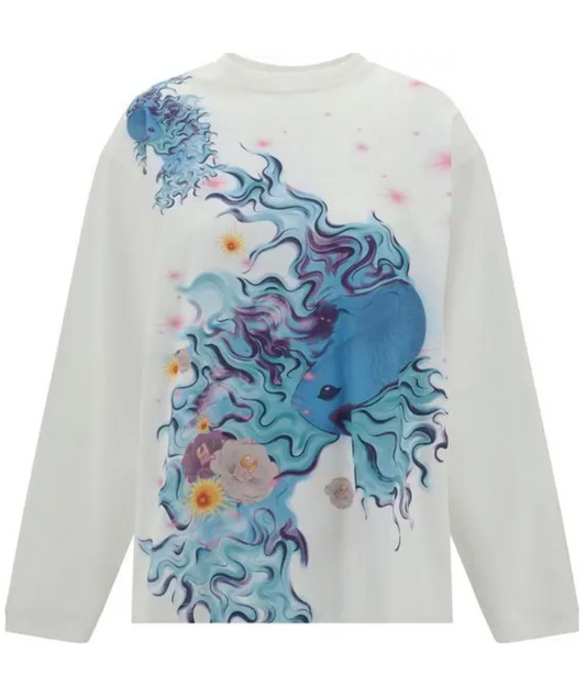MACCAPANI Pisces Moto Long-sleeved T-shirt