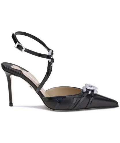 MACH & MACH Double Heart Heel Pumps