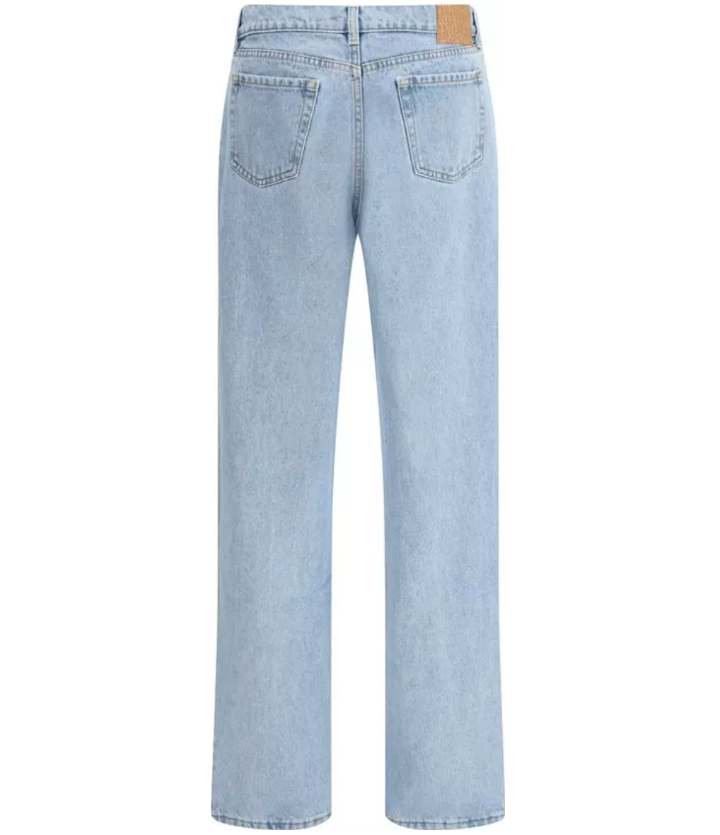 MAGDA BUTRYM Blue Cotton Straight-Leg Jeans