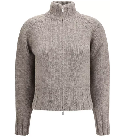 MAGDA BUTRYM Zip-up Cashmere Jumper