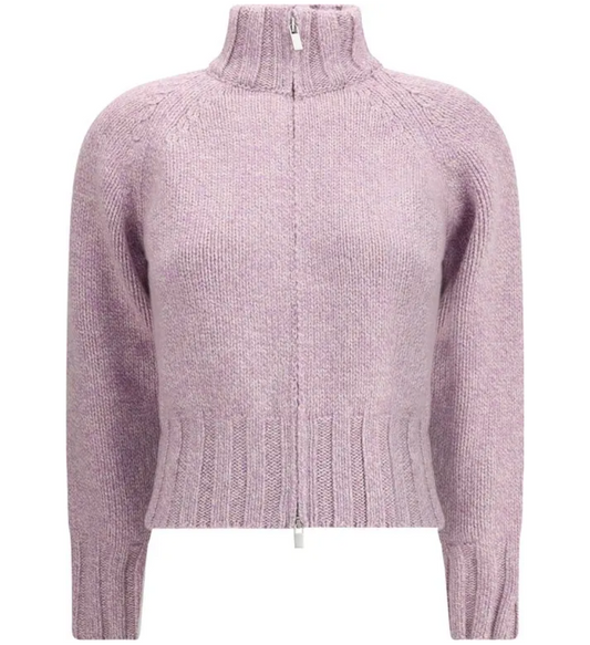 MAGDA BUTRYM Zip-up Cashmere Jumper