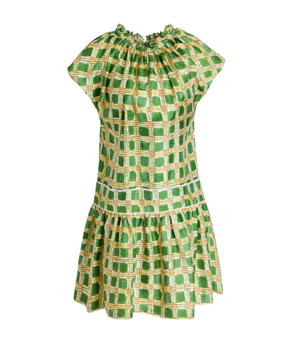 MARNI Printed Silk-twill Mini Dress