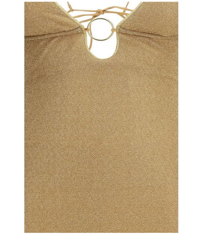 OSÉREE Lumiere Ring-strap Mini Dress
