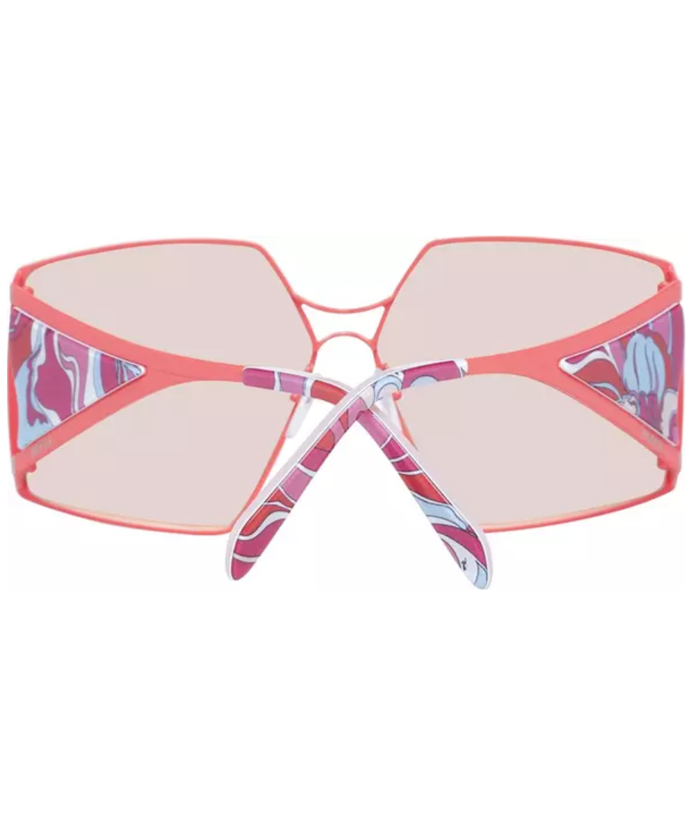 PUCCI Pink Print Oversized Women Sunglasses