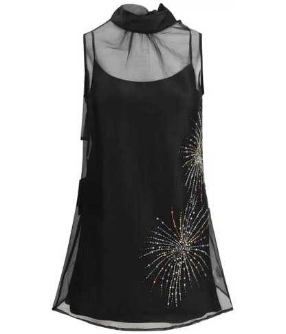 STAUD Albee Firework Mini Dress