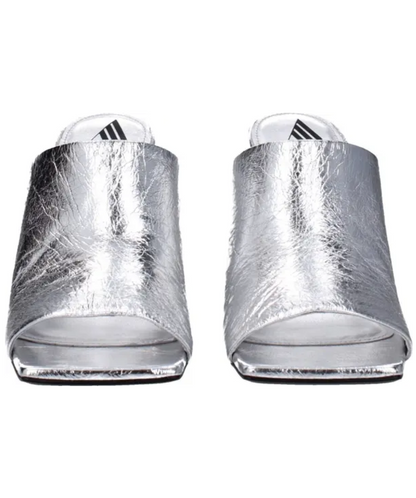 THE ATTICO Cheope Silver Mule