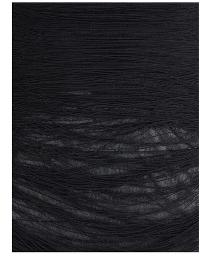 THE ATTICO Fringed Mini Dress