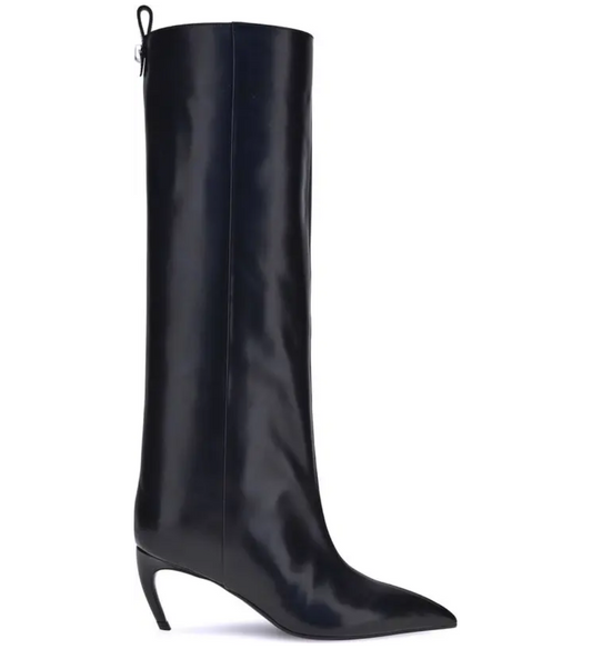 THE ATTICO High Leather Boots