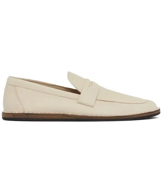 THE ROW Cary Leather Penny Loafers
