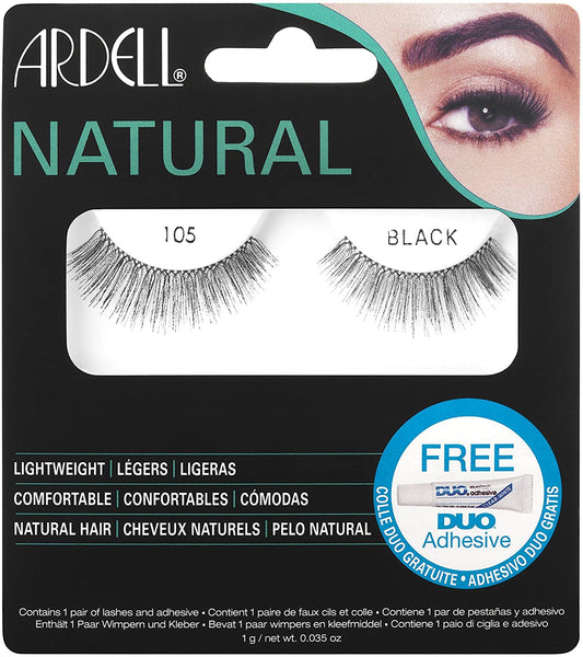 ARDELL 105 Natural Lashes.