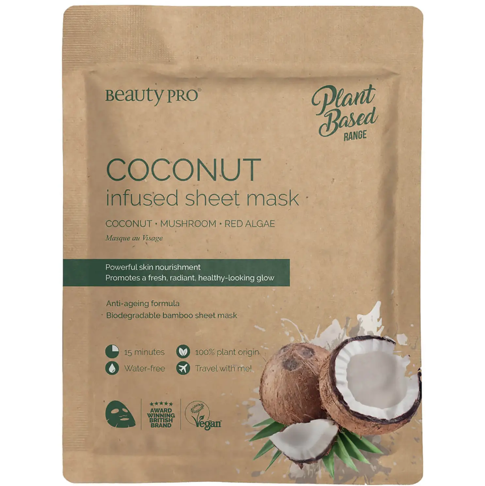 Beauty Pro Coconut Infused Sheet Mask [1 Mask]