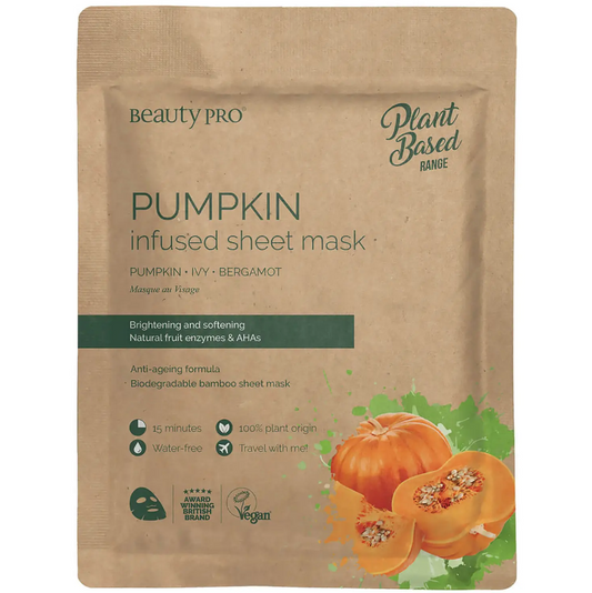 BEAUTY PRO Pumpkin Infused Sheet Mask 