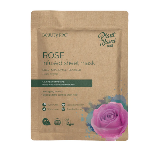 BEAUTY PRO Rose Infused Sheet MaskBEAUTY PRO Rose Infused Sheet Mask