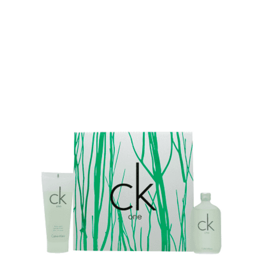 CALVIN KLEIN CK One Eau De Toilette Gift Set - 50ml EDT + 100ml Shower Gel