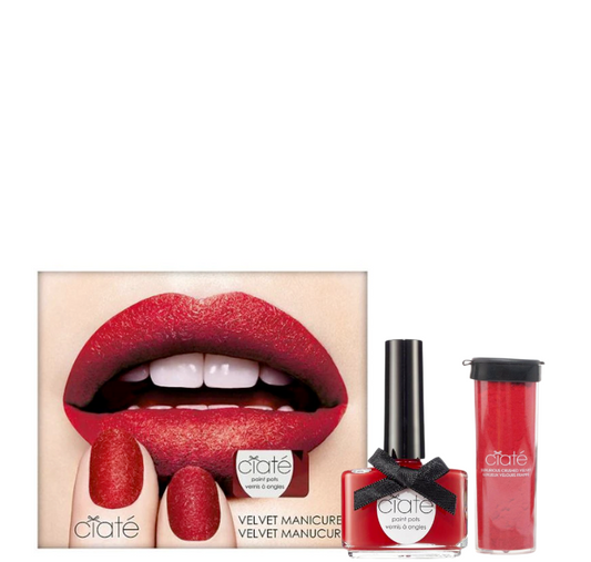 CIATE Velvet Manicure Scarletmitten Gift Set