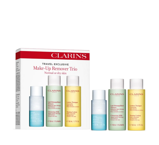 CLARINS Makeup Removal Trio Set