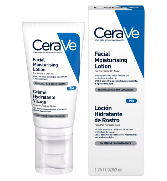 CERAVE PM Facial Moisturising Lotion 52ml