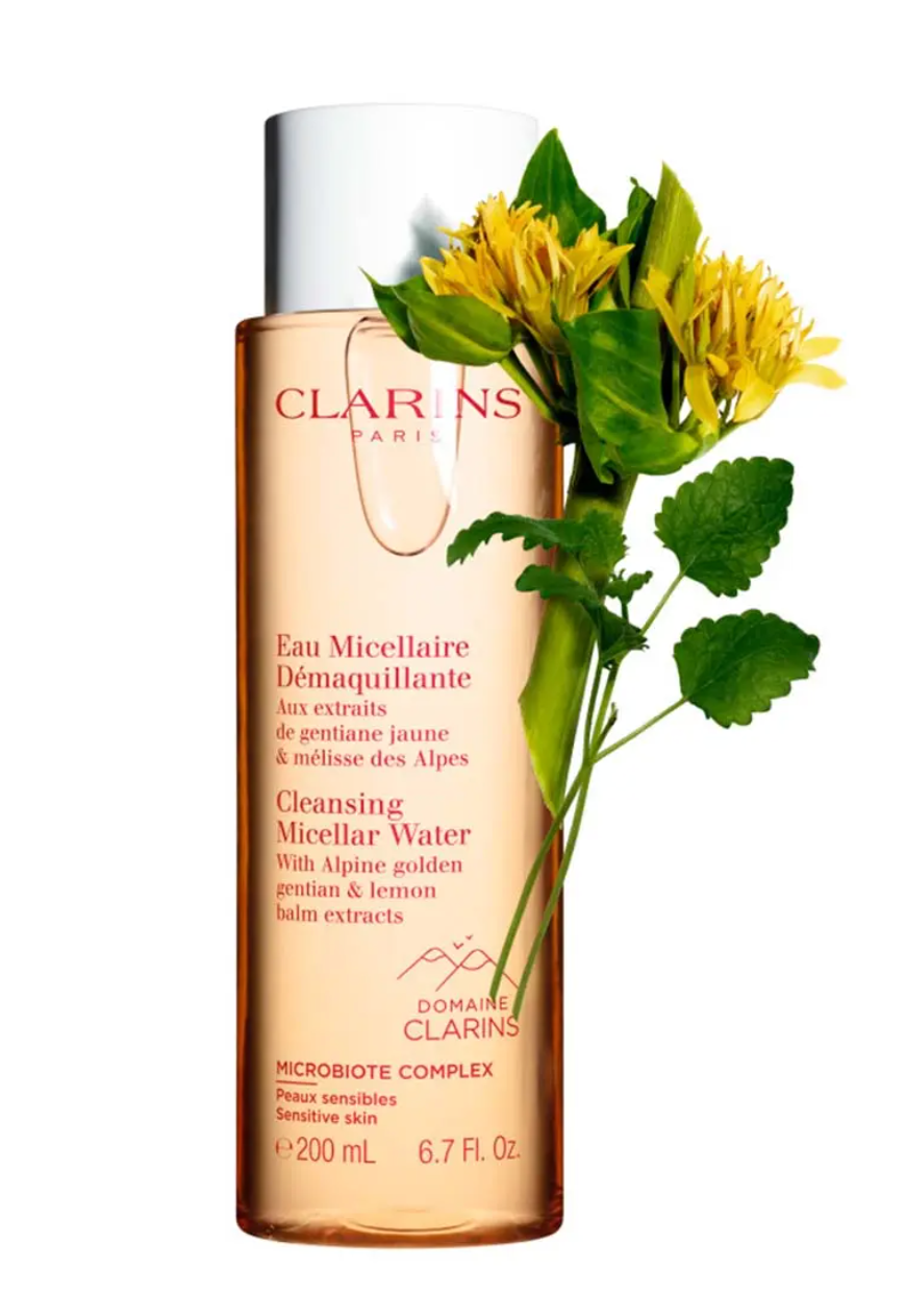 CLARINS Cleansing Micellar Water.