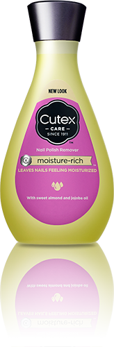 CUTEX Moisture-Rich Nail Polish Remover.