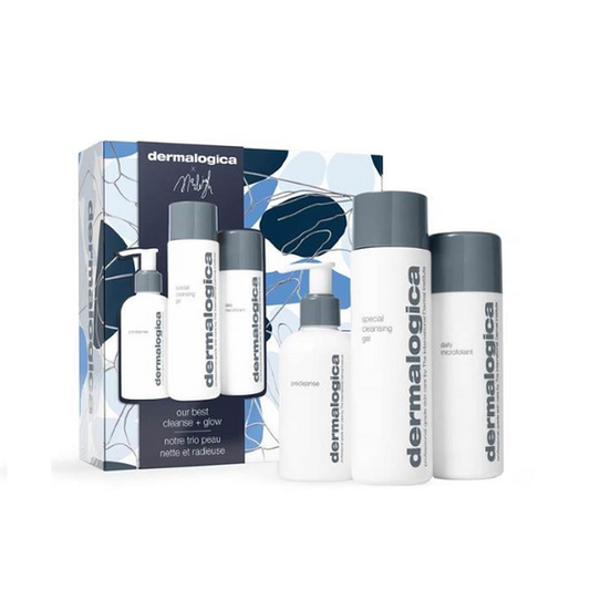 DERMALOGICA Our Best Cleanse & Glow Gift Set