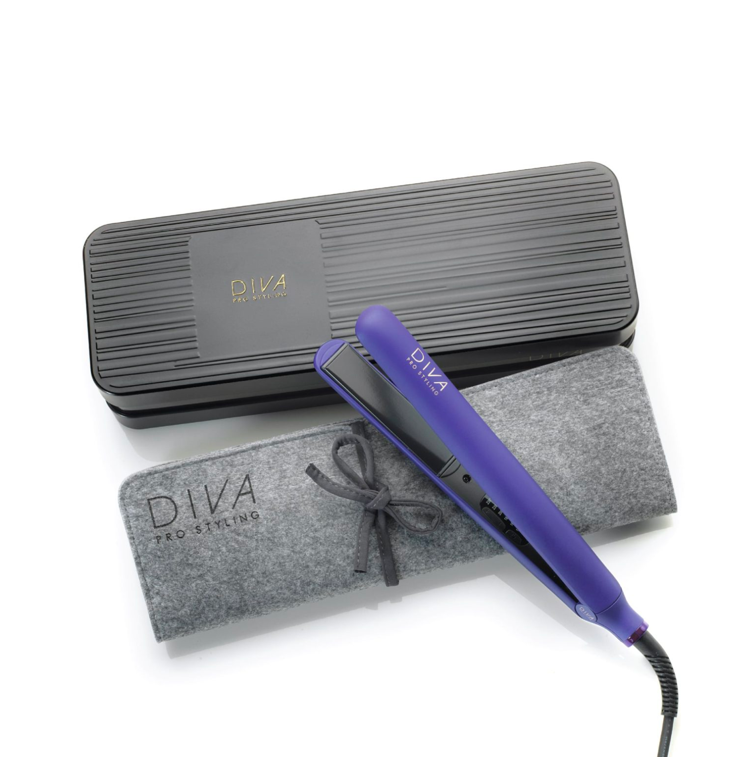 DIVA PRO STYLING Digital Straightener Styler - Violet