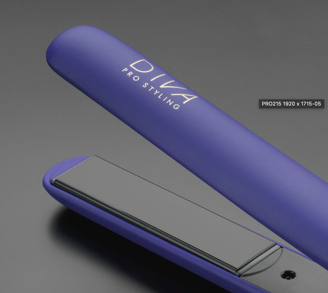 DIVA PRO STYLING Digital Straightener Styler - Violet