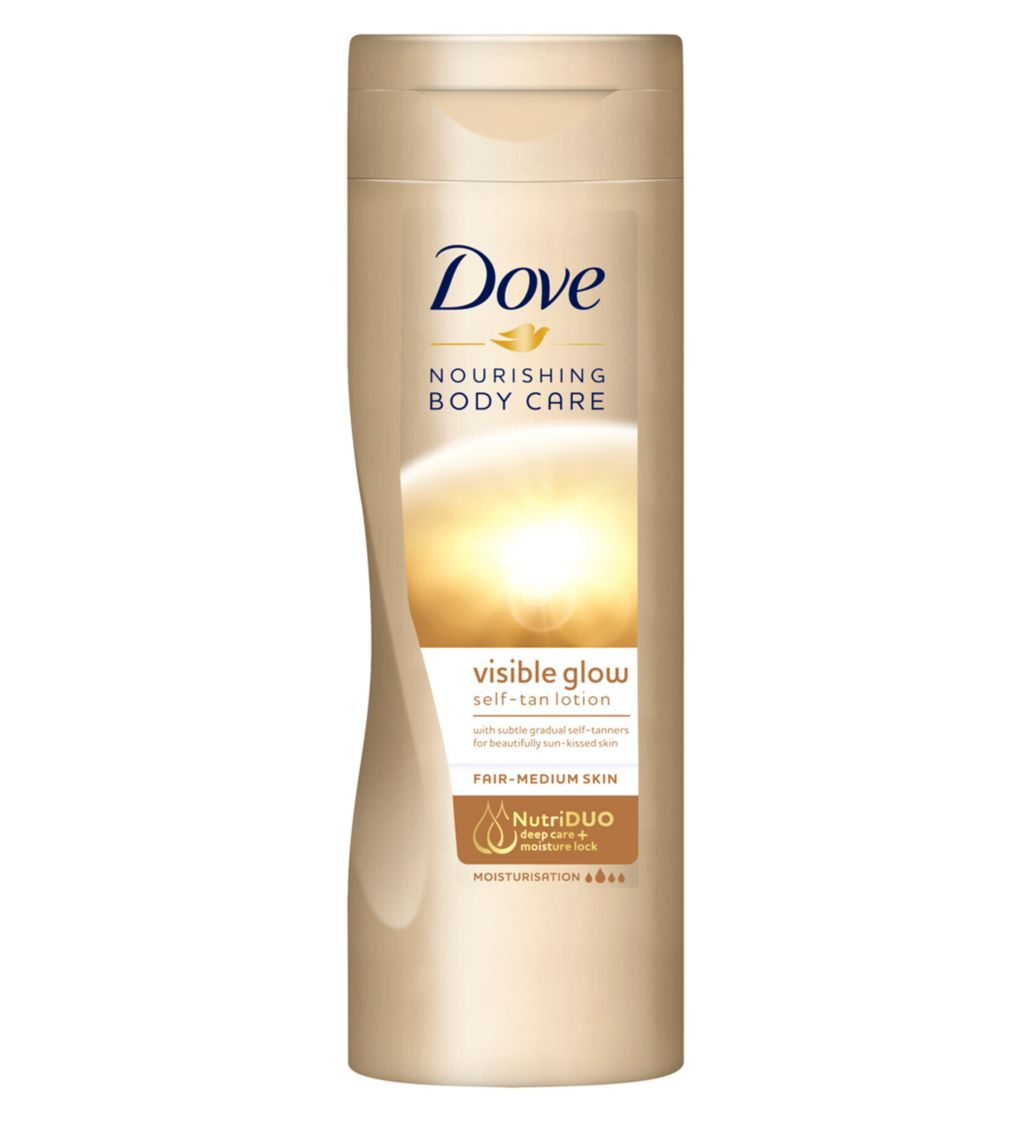 DOVE Visible Glow Self Tan Body Lotion 250ml - Fair To Medium