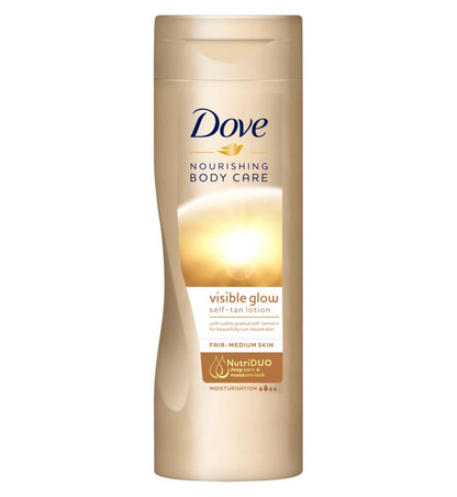 DOVE Visible Glow Self Tan Body Lotion 250ml - Fair To Medium