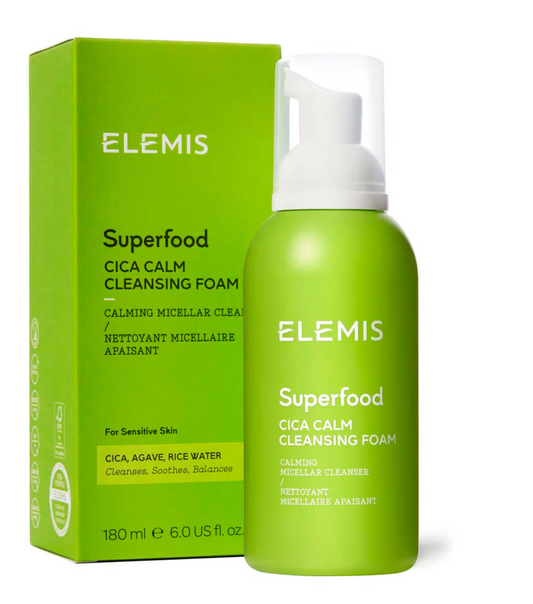 ELEMIS Superfood Cica Calm Cleansing Foam 180ml