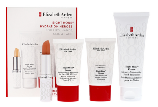 ELIZABETH ARDEN Eight Hour Hydration Heroes Gift Set | 4 Piece Set